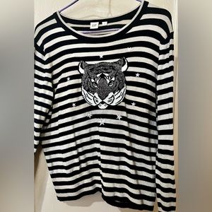 Stripe Tiger Sweater
